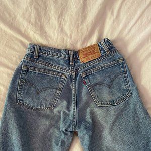 Vintage 525 straight leg levis jeans